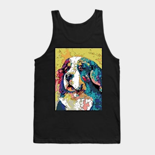 Bernese Mountain Art Tank Top